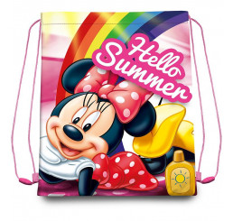 Taška na telocvik a prezuvky Minnie Summer Polyester, 41x33 cm
