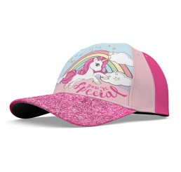 Šiltovka Jednorožec pink veľ. 54