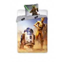 Obliečky Star Wars R2-D2 Bavlna 140x200, 70x90 cm