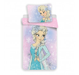 Obliečky Ľadové Kráľovstvo Elsa Bavlna, 140x200, 70x90 cm