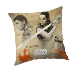 Obliečka na vankúš Star Wars 8 Finn a Rey micro 40x40