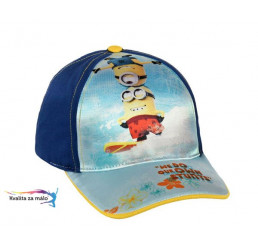 Šiltovka Mimoni na vlne modrá veľ. 54