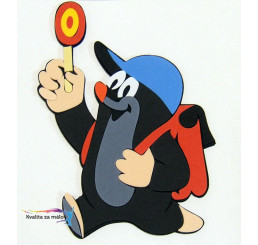 Penová dekorácia Krtko s lízankou