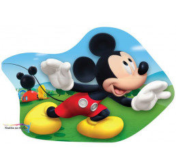 Tvarovaný vankúšik Mickey 37cm