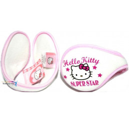 Detský chránič uší Hello Kitty Superstar biely