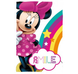 Fleece deka Minnie Smile Polyester, 100x150 cm