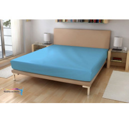Froté plachta EXKLUSIVE Nebesky modrá 60x120