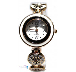 Hodinky Black Flowers