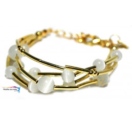 Náramok Golden Pearl 24